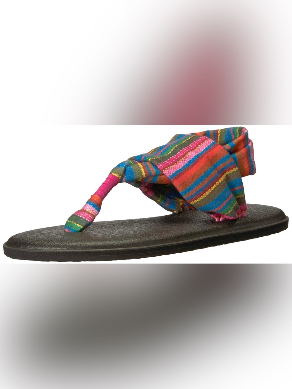 Sanuk 7 Yoga Sling 2 Prints Cabaret Kauai Blanket Sandals Women’s Boho Colorful